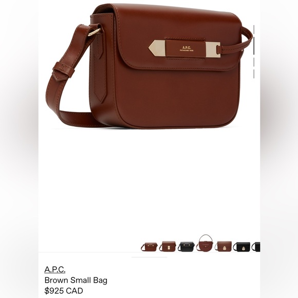 A.P.C Shoulder/Crossbody Bag - BNWT - Picture 5 of 8